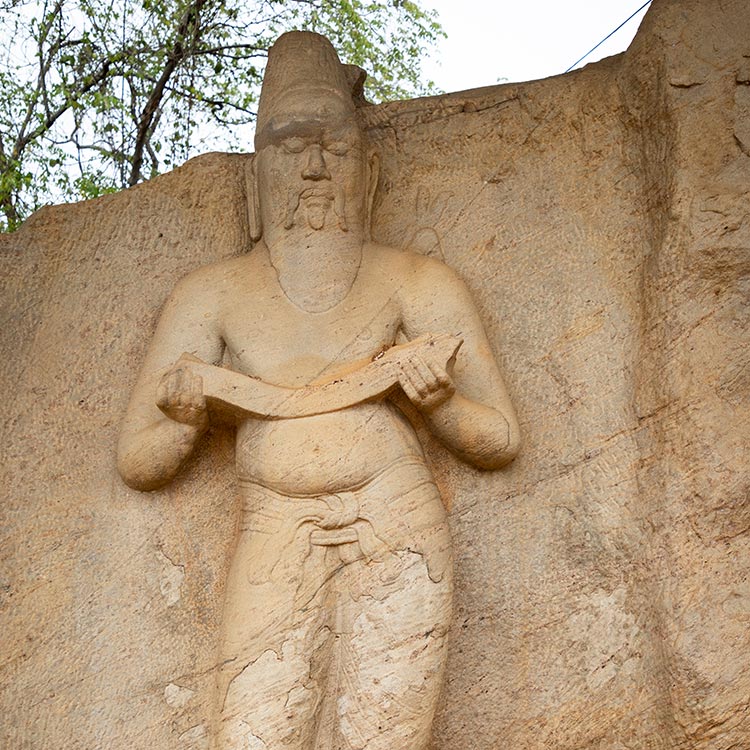 The Stone Statue of King Parakramabahu