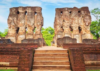Ruins of the Ancient Royal Palace of Polonnaruwa