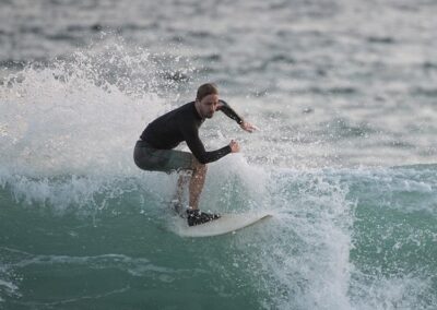 A Foreigner experiencing the Fun and Excitement of Surfing in Sri Lanka