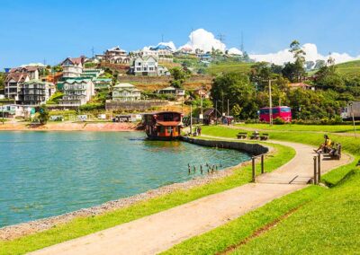The Charming City of Nuwara Eliya by the lake