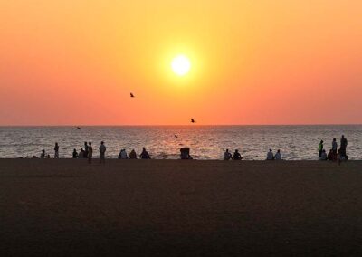 Sun Set at Negombo Beach